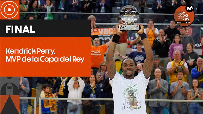 ⭐️ ¡KENDRICK PERRY, #MVPMovistar de la #CopaACB Gran Canaria 2025! UnicajaCB | Kendrick Perry | Movistar España