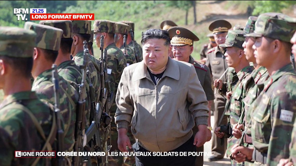 La Russie verse 2.000 dollars par mois à la Corée du Nord pour chaque soldat ➡Les soldats nord-coréens ne sont pas rémunérés directement #LigneRouge