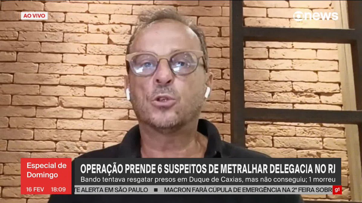 "O crime organizado está dando sinais de que perdeu o medo de desafiar o Estado", diz Octavio Guedes sobre caso da delegacia metralhada em Duque de Caxias, no Rio de Janeiro. ➡ Assista ao #EspecialdeDomingo: #GloboNews