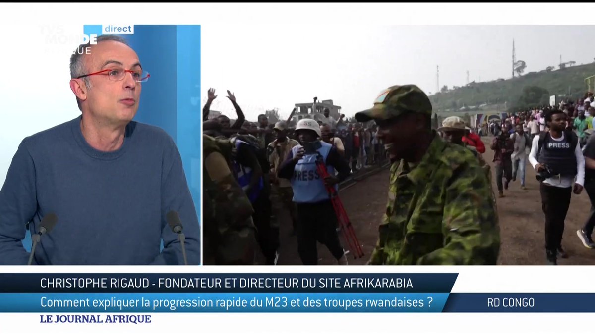 Qu'est-ce qui peut encore freiner l'avancée du M23 et et ses alliées rwandais ? Explications avec Christophe Rigaud.