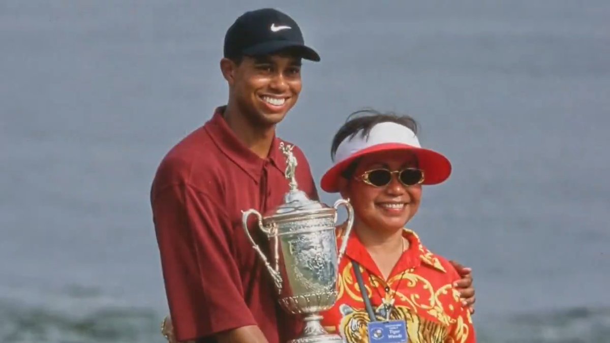 “Mom was my rock.” Tiger Woods reflects on the passing of his mother, Kutilda Woods. 📺 CBS