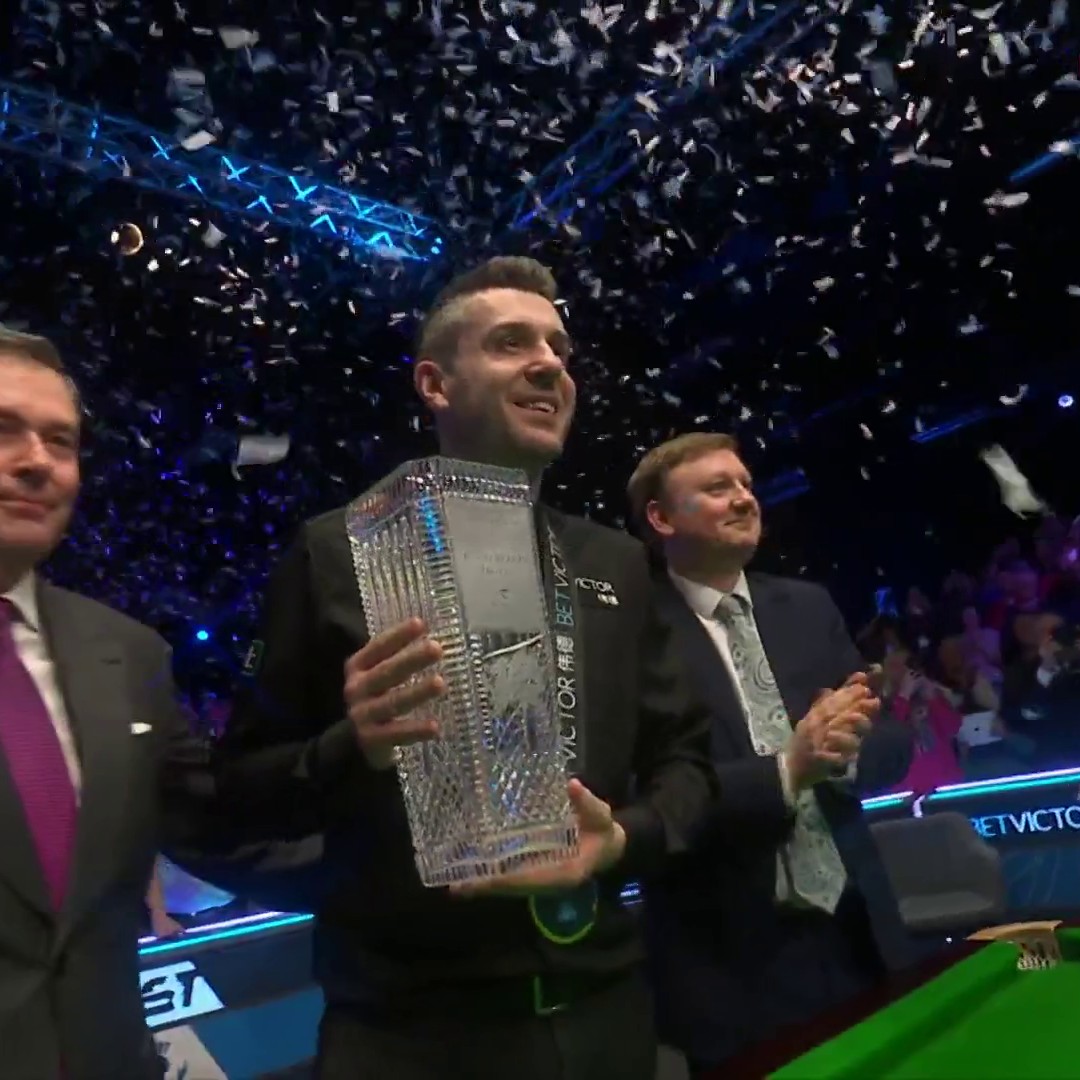 The #WelshOpen Winner is crowned! 🏆 Congratulations, Mark Selby! 👏