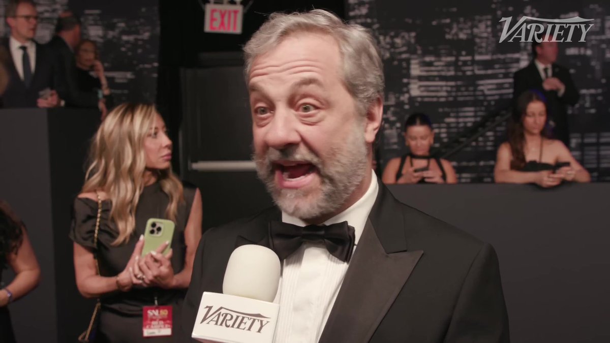 Judd Apatow: "If someone made something as funny as 'Hangover' right now, it would make a billion dollars and everyone would be trying to do that." #SNL50