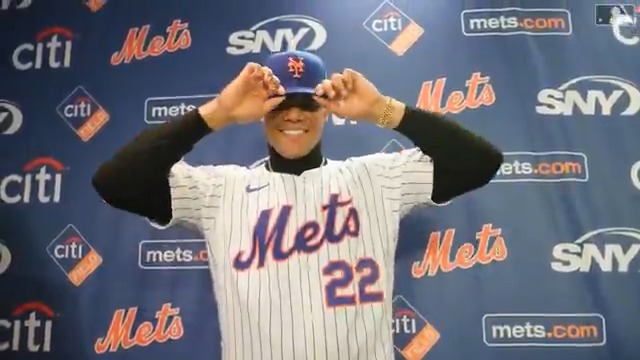 Predict Juan José Soto Pacheco's slash line in his first season with the Mets 👇