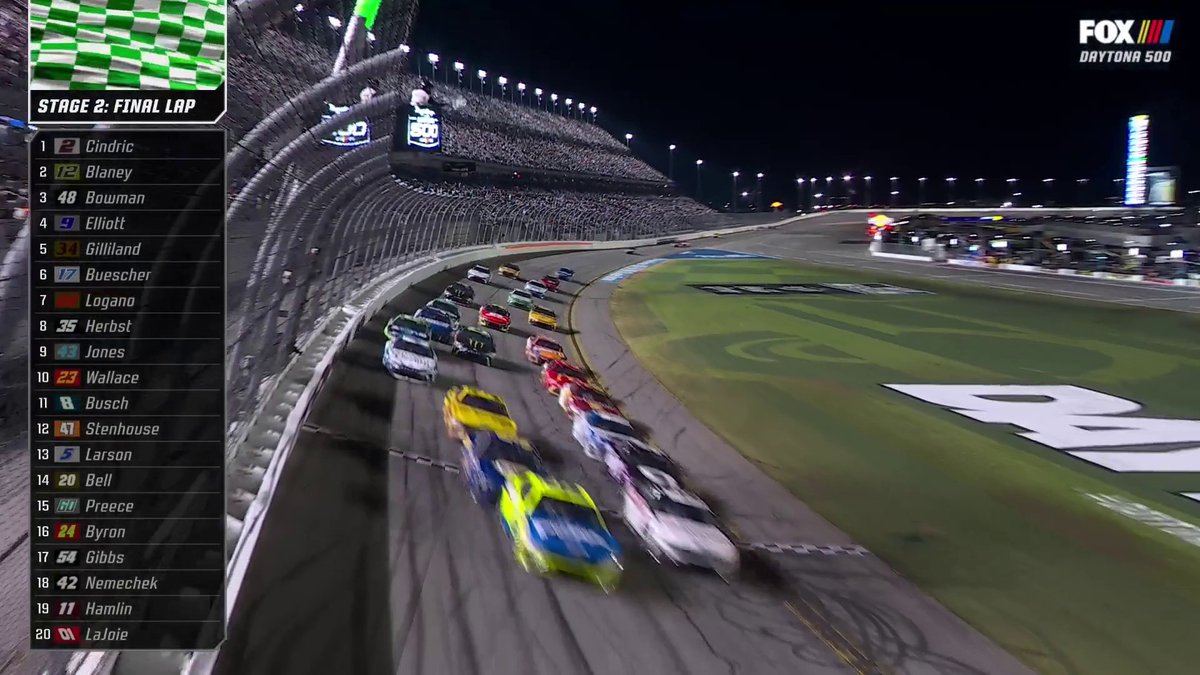 Ryan Blaney wins Stage 2! #NASCAR #DAYTONA500