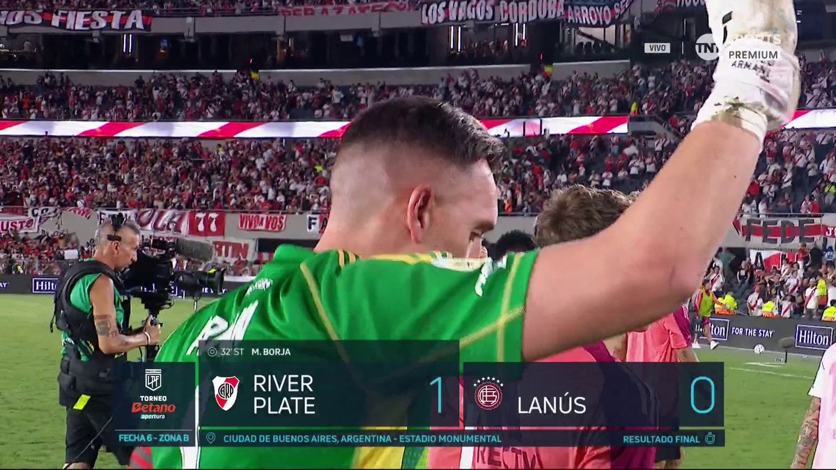 Me gustaría que Ledesma ataje algún partido, pero lejos estoy de faltarle el respeto a Armani. Que erró con Platense pero desde entonces no recibió más goles. Hoy nuevamente fue la figura de River y se fue muy ovacionado, totalmente merecido.