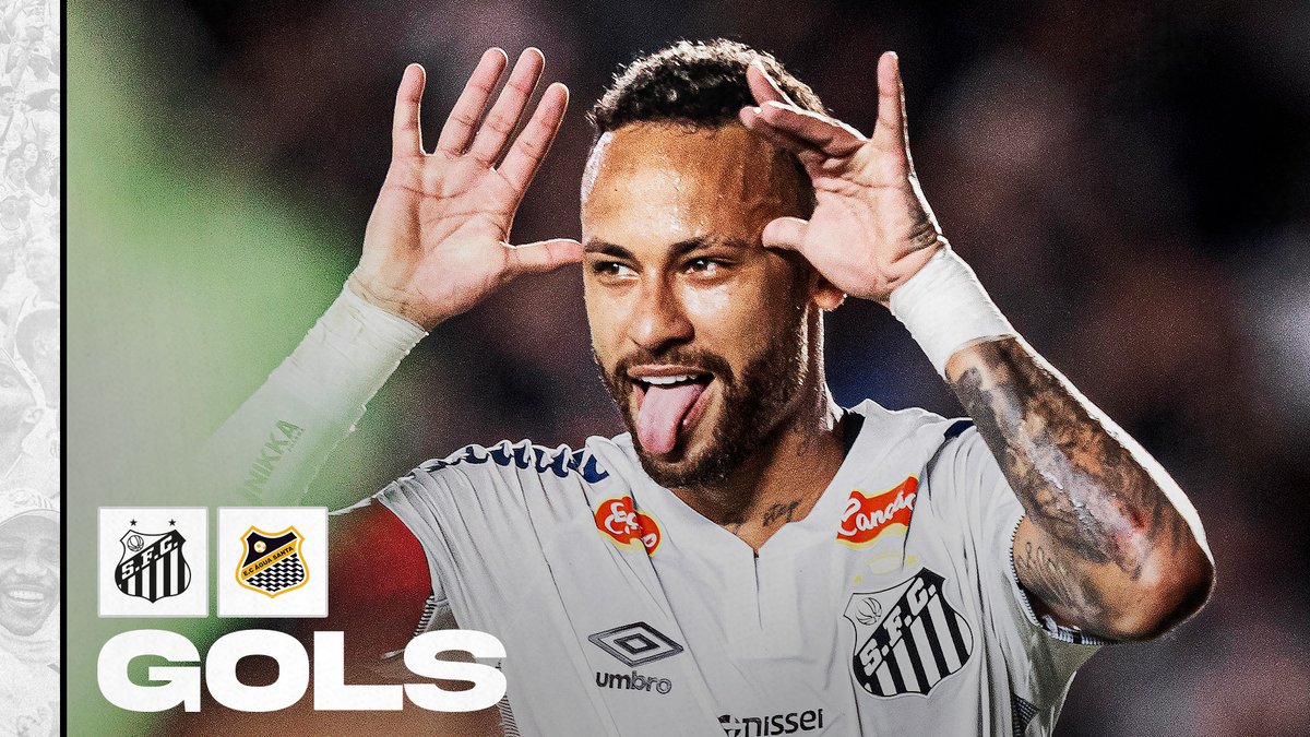 Os gols da vitória contra o Água Santa! 🐳 ⚽️ Neymar, Thaciano, Guilherme