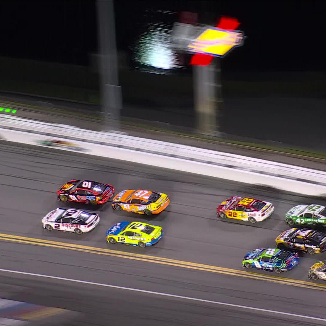 Another look at the incident. #DAYTONA500