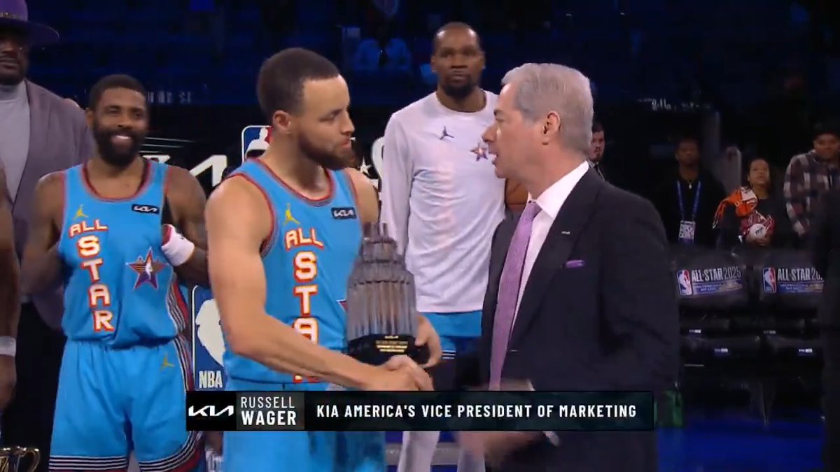 MVP Stephen Curry put on a show. #NBAAllStar