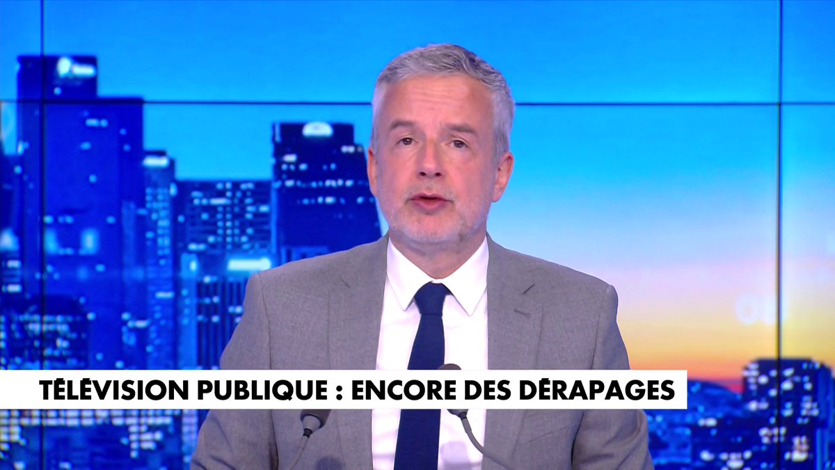 «Télévision publique : encore des dérapages» : le billet de Romain Desarbres dans #LaMatinale