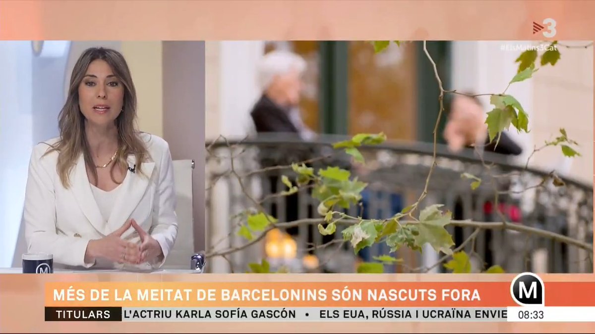 🔴 Què és cada vegada més nombrós? Els barcelonins empadronats a Barcelona que no han nascut a la ciutat ja són el 54% #ElsMatins3Cat ▶