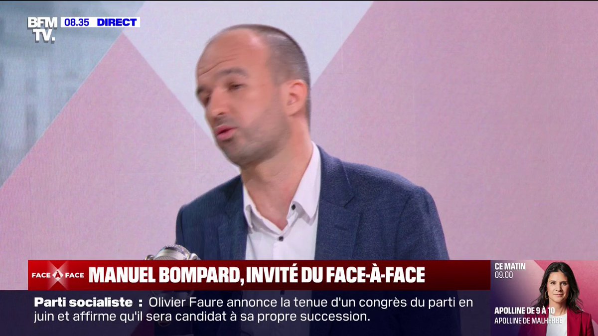 Affaire Bétharram: "Le Premier ministre a menti devant la représentation nationale (...) Il ne peut plus rester en fonction", assure Manuel Bompard (LFI)