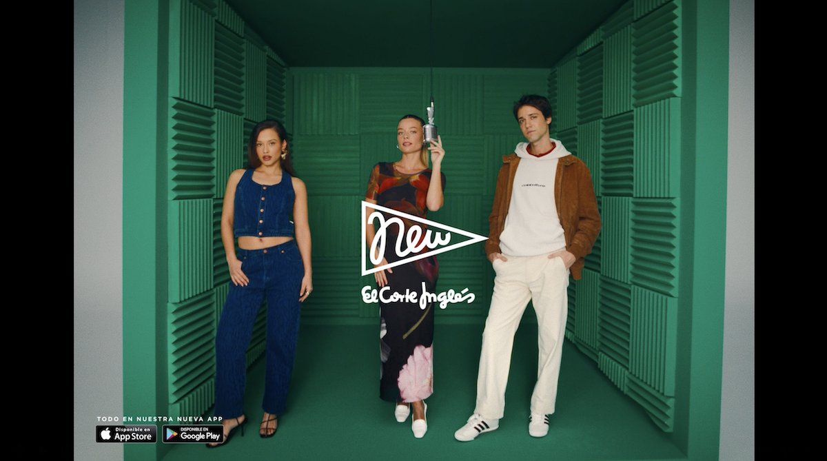 Hey Kid, Marina Reche y Natalia Azahara para NEW El Corte Inglés. Nuevos códigos, nuevas normas, nueva era.