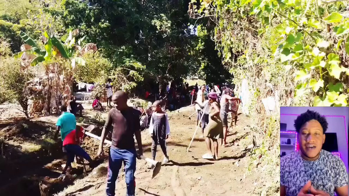 GOOD NEWS! Fellow Haitians, I received word yesterday, a new canal has begun: Kanal Mèje, in Léogâne, 🇭🇹 Haiti. An OLD canal that needs rehabilitating. Reach out to Claudy.Laguerre.9 on FB initiative leader. The team stated they need boots, food, tools, gloves, helmets &amp; vests.😊
