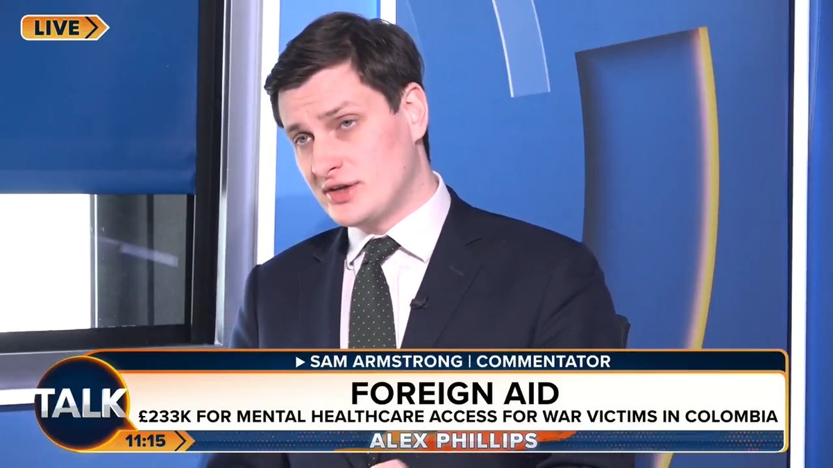 Alex Phillips fumes as she lists examples of what British foreign aid funds across the world. Sam Armstrong: "If this isn't enough to make you mad, sick to the back teeth - I don't know what will! This money was meant to go to Brits!" Alex Phillips