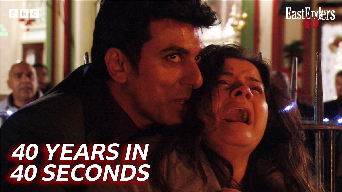 To kick off our 40th anniversary week, here’s 40 years of #EastEnders in 40 seconds! #EE40 BBC BBCOne BBCiPlayer BBC Three