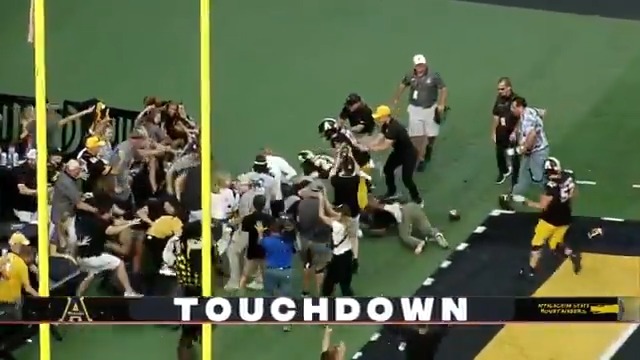 App State had one of the plays of the decade on this Hail Mary to beat Troy in 2022. This came one week after knocking off #6 Texas A&M in College Station.
