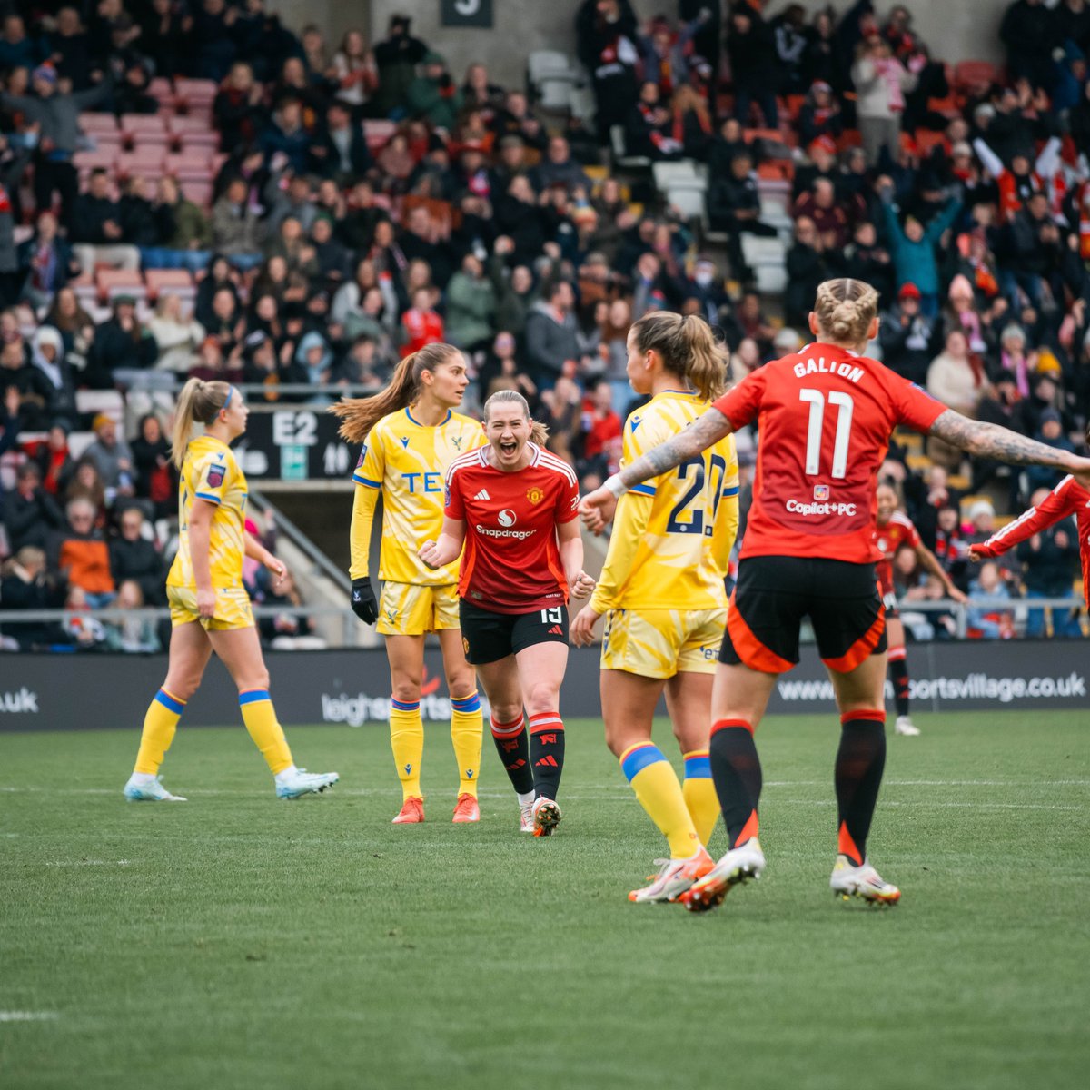 Elisabeth Terland bagged a brace as Manchester United Women secured another WSL win on Sunday ✌️🇳🇴 #MUFC || #MUWomen