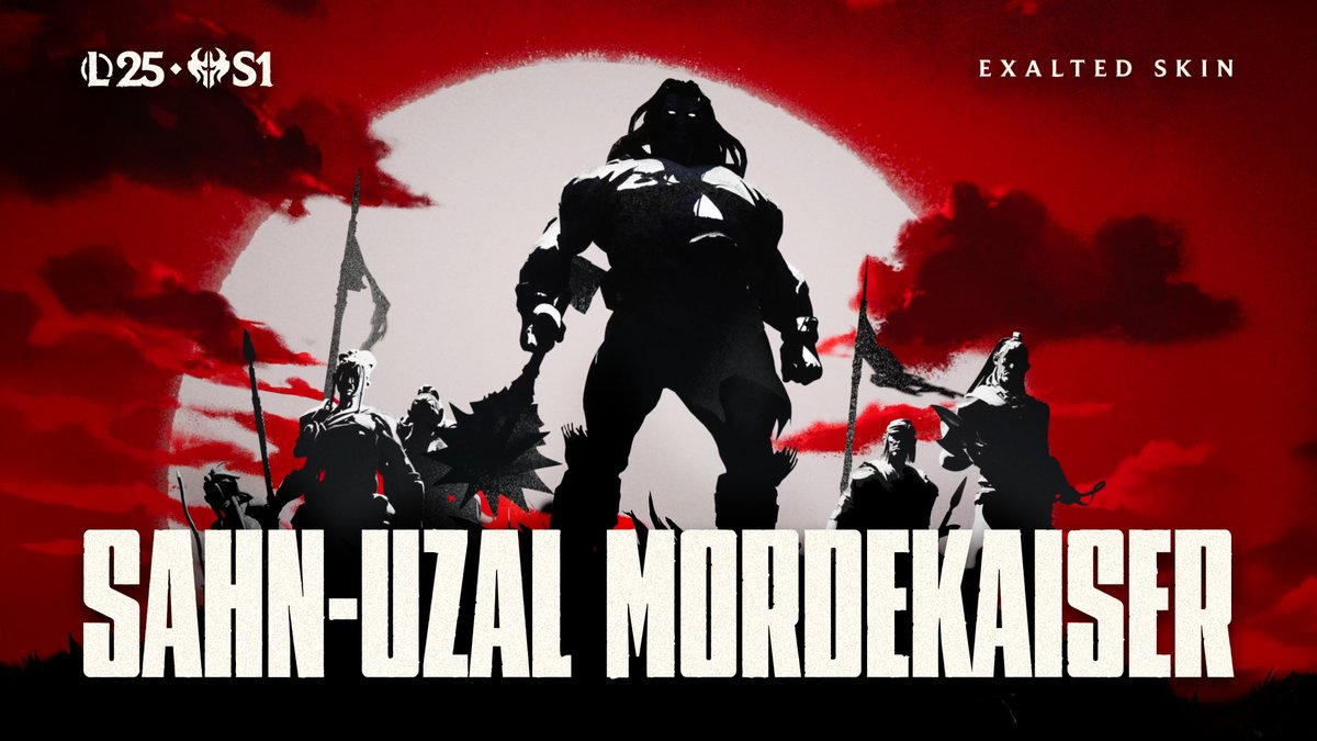 Death is simply another conquest. Prepare for Sahn-Uzal Mordekaiser, entering the Sanctum on March 5th
