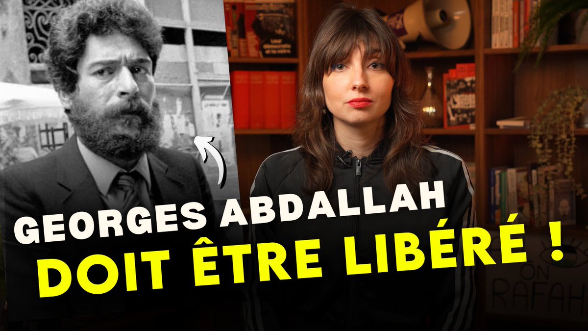 🇵🇸 Le 20 février, la Cour d’appel de Paris rendra une décision historique sur la libération de Georges Abdallah, le plus vieux prisonnier politique d'Europe. Elsa Marcel, avocate, explique l'importance de cette audience historique et appelle à se mobiliser mercredi.