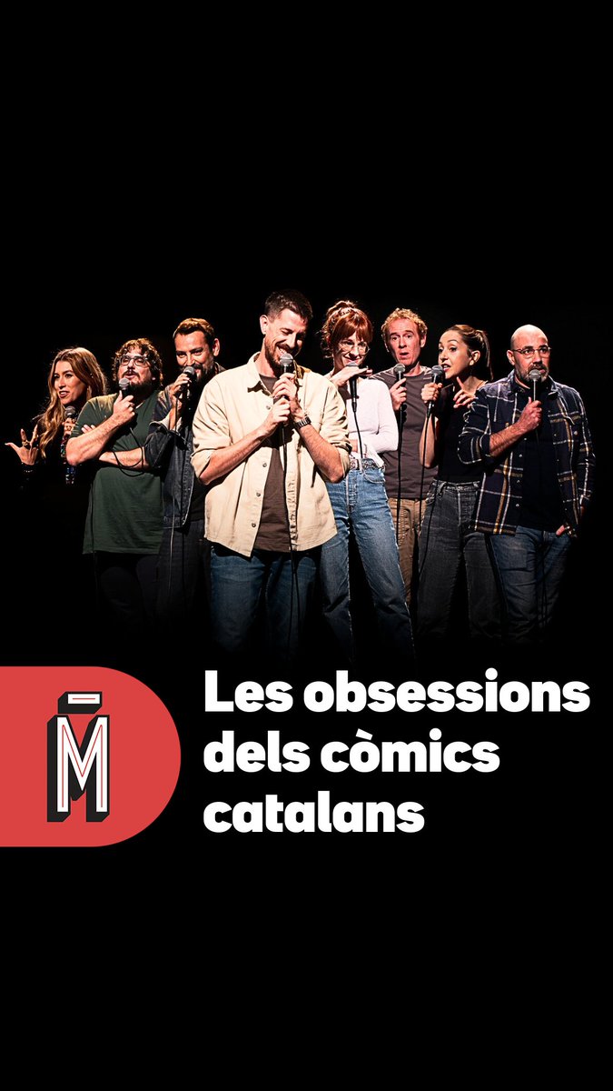 Ignasi Taltavull @ignasitf conversa amb set dels millors còmics de l'escena de stand-up catalana al nou programa d'humor #Manicòmics3Cat: Magí, Eva Soriano, Irene Minovas, Òscar Andreu, Charlie Pee, Tomàs Fuentes i Andrés Fajngold. Dimarts, 18 de febrer, estrena a la plataforma 3Cat