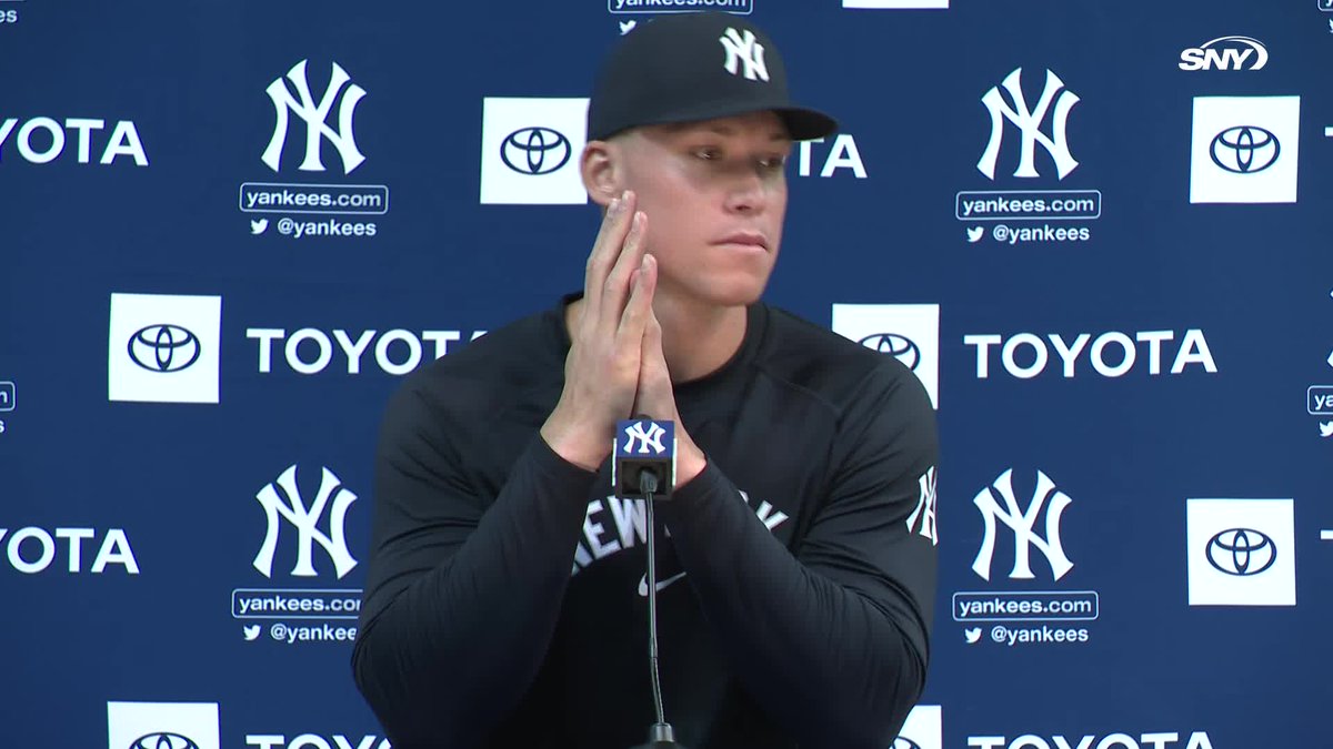 Rafael Devers: I will not change positions Aaron Judge an hour later: Idc where I hit, I’ll hit last to help the team