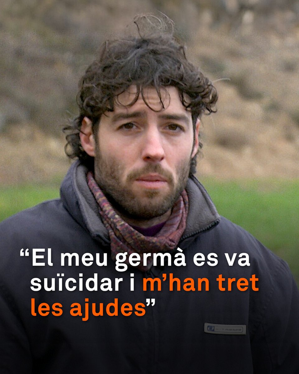 "El meu germà s’ha suïcidat i m’he quedat sol i endeutat." L'Albert és ramader i denuncia que s'ha quedat sense ajuts perquè no va complir a temps uns tràmits burocràtics després de la mort del seu germà, que era soci de l'explotació