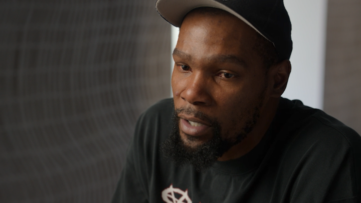 Kevin Durant tearing up about playing on the Olympic stage is a moment to witness. Court of Gold premieres in 12 hours.