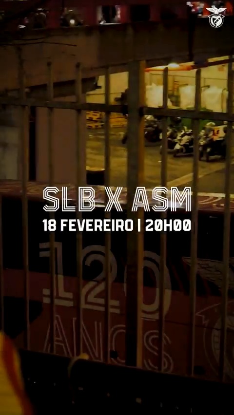 ⏳ Amanhã, 𝒕𝒐𝒅𝒐𝒔 𝒐𝒔 𝒄𝒂𝒎𝒊𝒏𝒉𝒐𝒔 vão dar à 𝑪𝒂𝒕𝒆𝒅𝒓𝒂𝒍! 🏟️ #SLBASM • #UCL