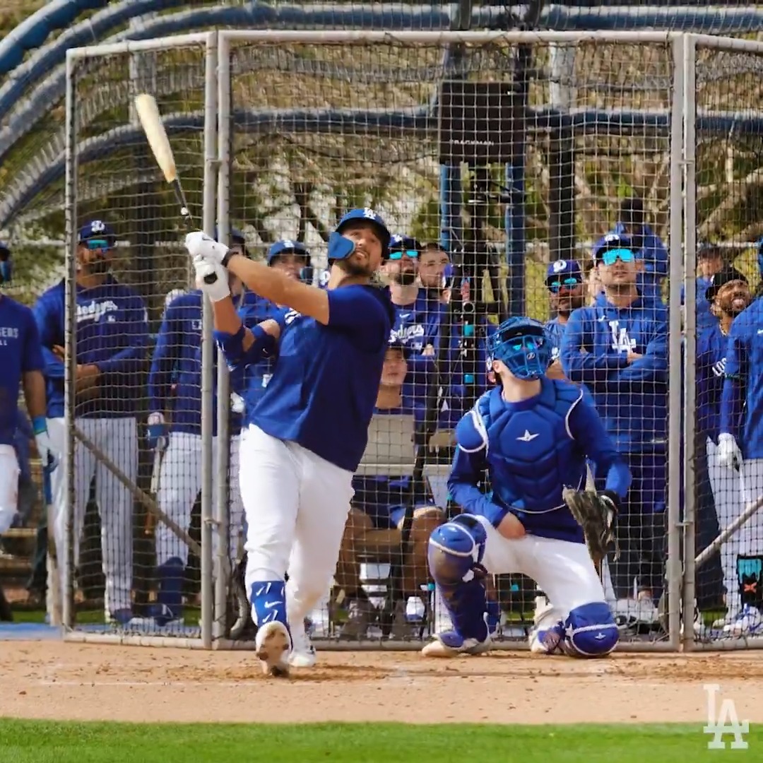 Getting ready. #DodgersST