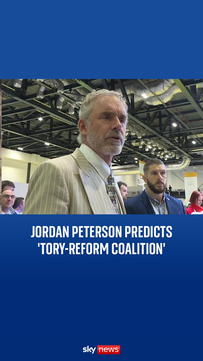 Canadian psychologist and author Jordan Peterson and Reform donor (previously Tory) Rob Hersov voice their views on Conservatives and Reform UK.