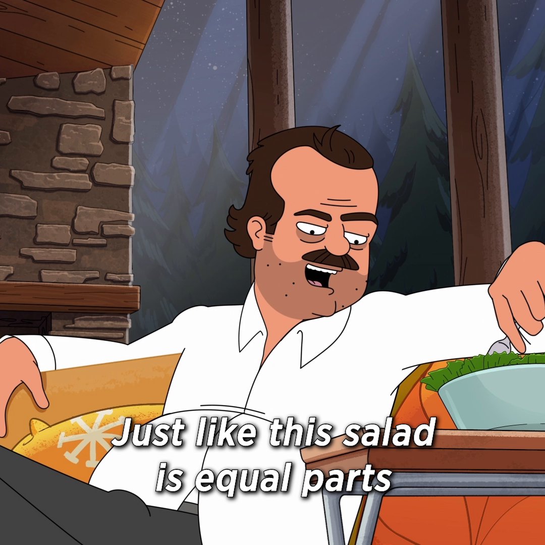 flute, useless around the house? nah, never 😂 stream the #grimsburg season premiere now on Hulu!