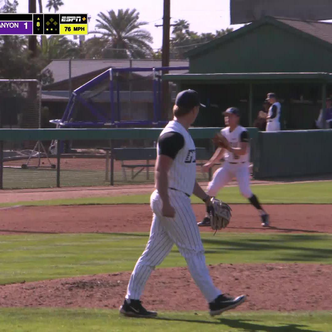 DEALING. 🔥 Elijah Higginbottom with 5 punch outs in 5 scoreless frames this afternoon!