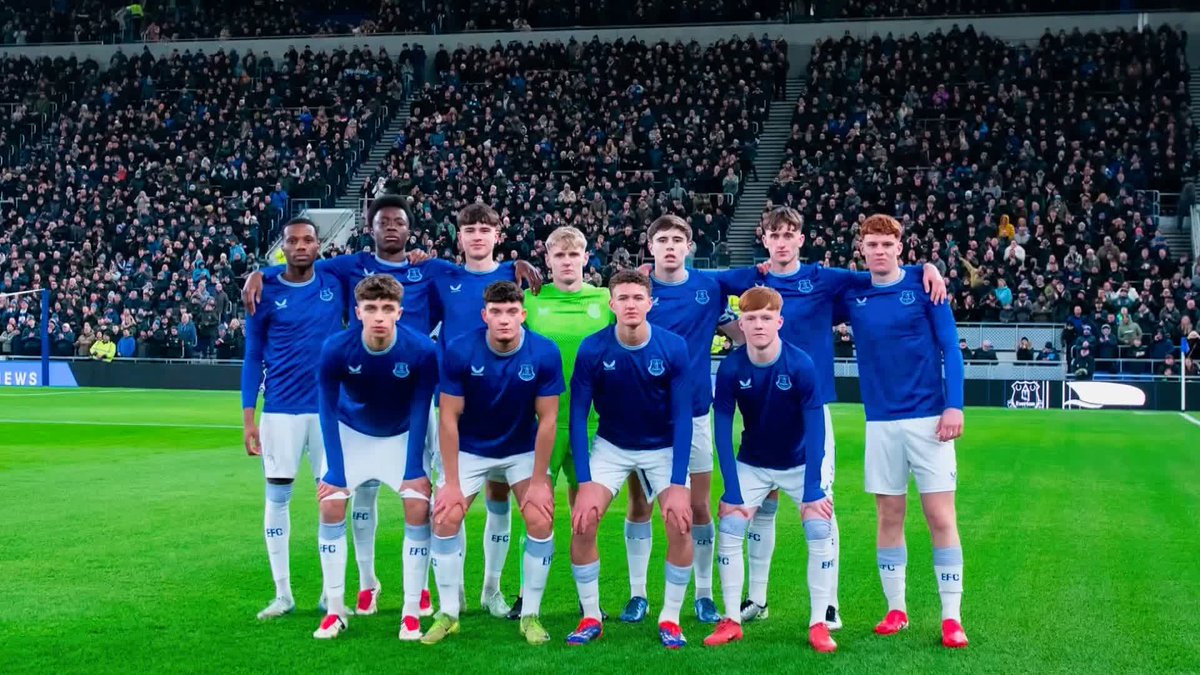 Everton U18s faced Wigan U18s in front of 10,000 supporters at the Premier League club's first test event of the new stadium 🔵🏟️