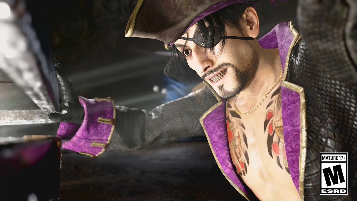 There's still time to get the Like a Dragon: Pirate Yakuza in Hawaii Collector's Edition to set sail in style on Feb 21st🏴‍☠ 🎟️Deluxe Edition Digital Content + Pre-Order Bonus 👁️‍🗨️Replica Eye Patch 🟡2" Diameter Solid Metal Treasure Coin Pin 🏴‍☠12" x 18" Triple-Layered Cloth Pirate Flag ⚔️6" of Captain Majima Acrylic Standee⚔️