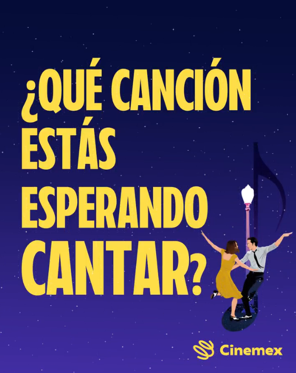 Déjanos en los comentarios tu canción favorita y la que más te emociona cantar en el reestreno de #LaLaLand.🎵 Descargar nuestra app para no perderte de los próximos estrenos.