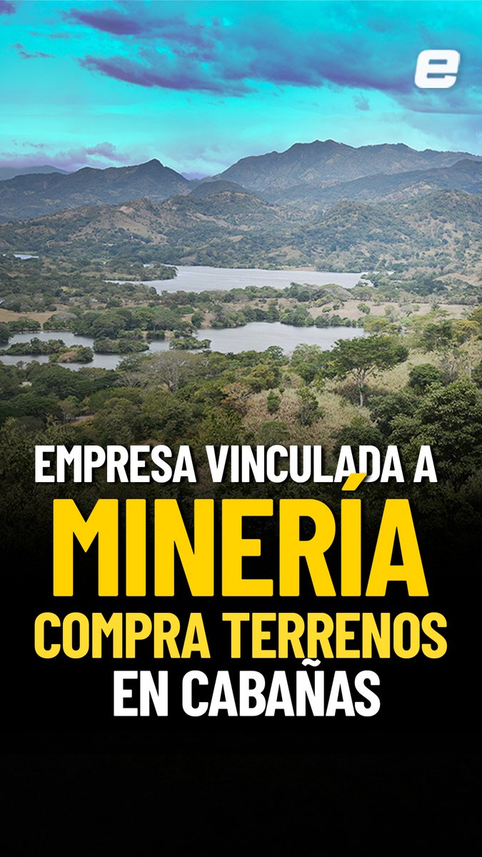 #Video | La empresa Agrícola San José, conectada con la minera estadounidense Titan Resources Ltd, compró terrenos en zona minera en San Isidro, Cabañas. Además, debe millones de dólares a la banca. 📰👉