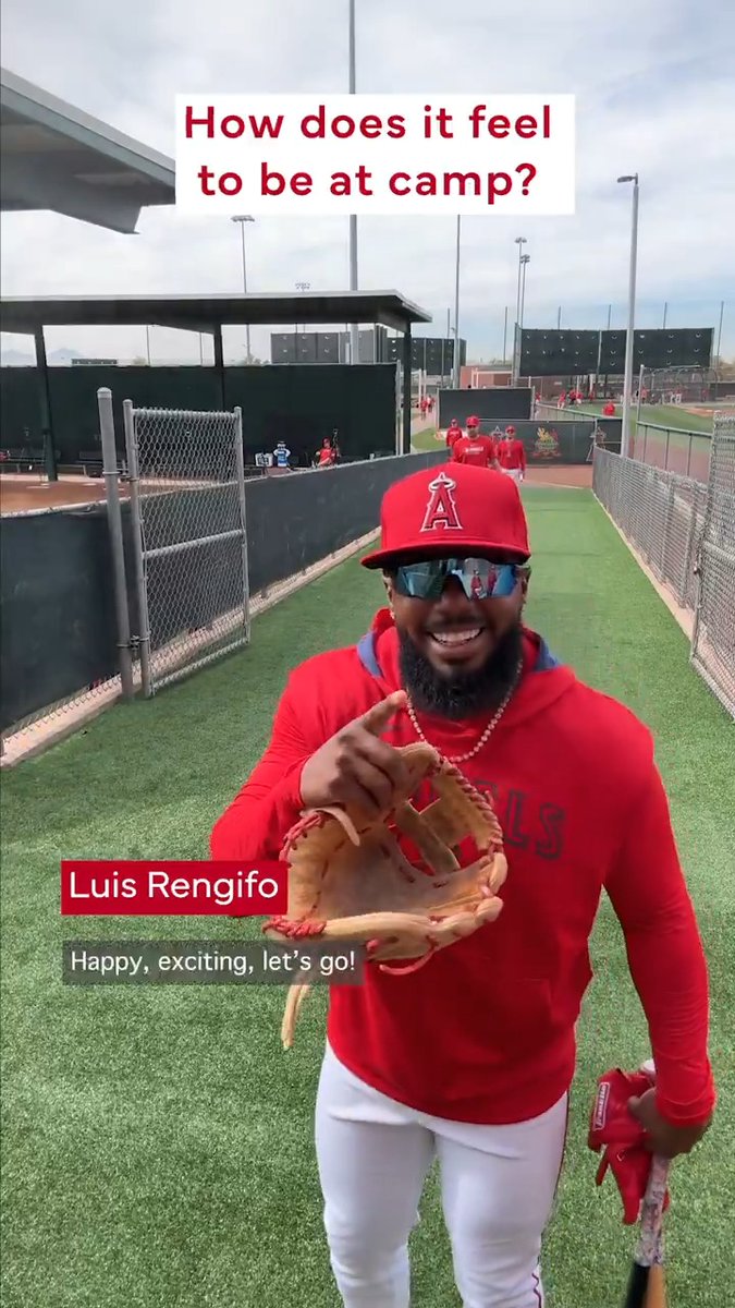 happy (Angels Spring Training) campers ⛺️