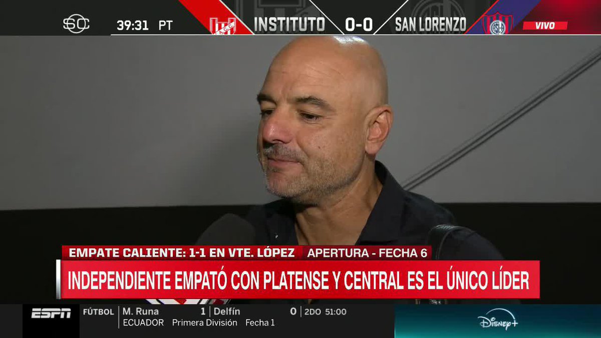 Orsi siente que fue justo el reclamo de #Independiente por la falta sobre Matías Giménez.