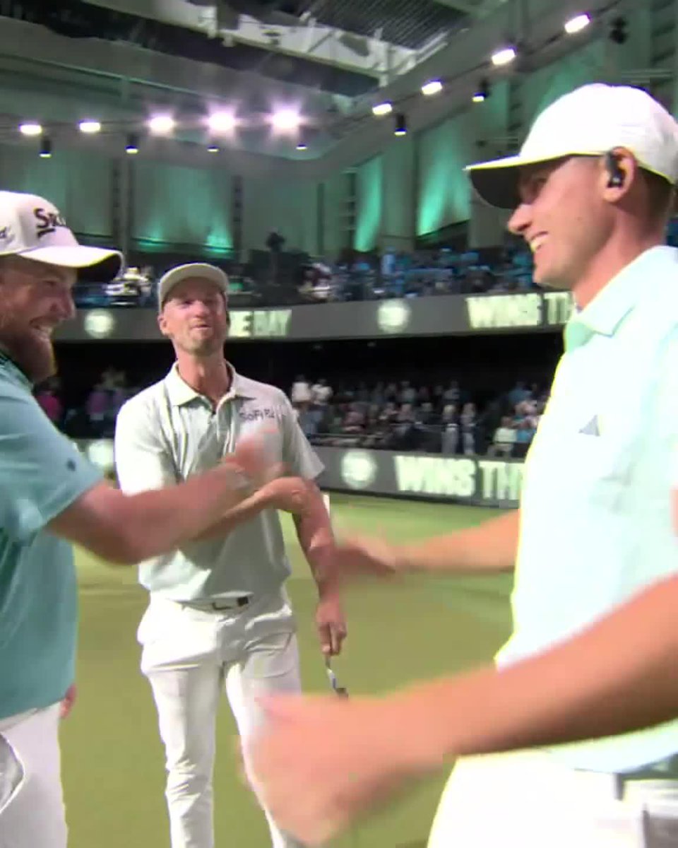 Wyndham Clark wins it on the final hole for Bay Golf Club! TGL | The Bay Golf Club