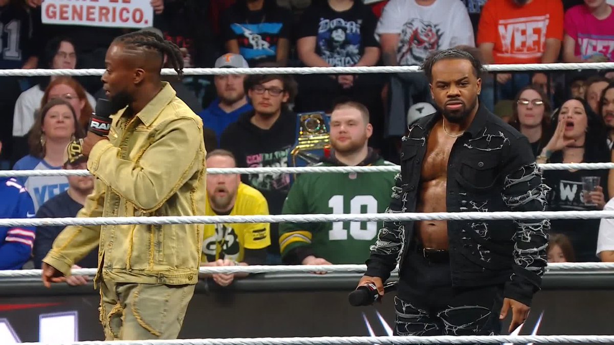 Are you about to thank The New Day?! #WWERaw