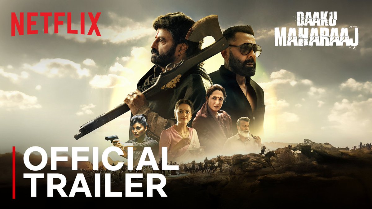 Evaraina chadavadam lo masters chestharemo… kaani ithanu champadam lo chesadu. Watch Daaku Maharaaj on Netflix, out 21 February in Telugu, Tamil, Kannada, Malayalam and Hindi! #DaakuMaharaajOnNetflix