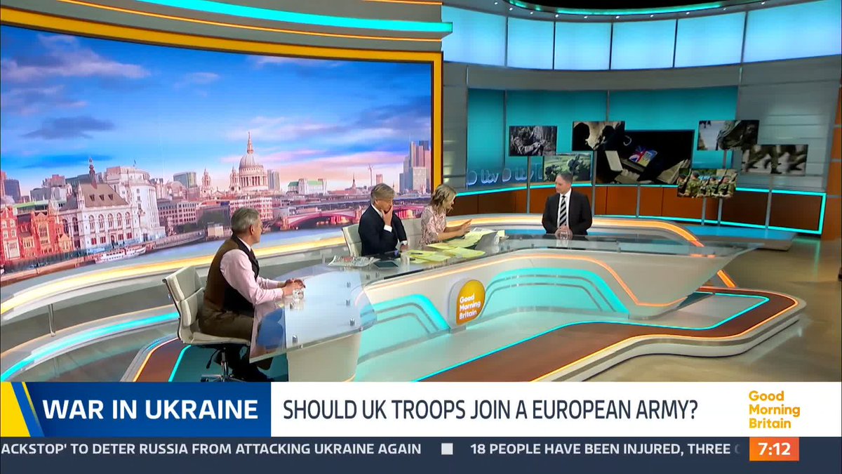 Ukraine's President has called for the creation of a European army to strengthen the continent's defences and challenge Russia's military build-up. Should UK troops join a European army?