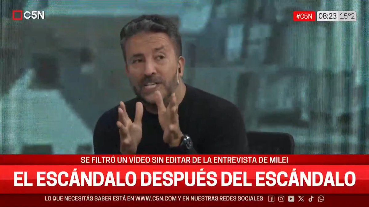 👁️ Hugo Lescano (especialista en comunicación no verbal) analiza el lenguaje corporal en el video del escándalo de Milei 📲 Seguí #C5N EN VIVO por 👉
