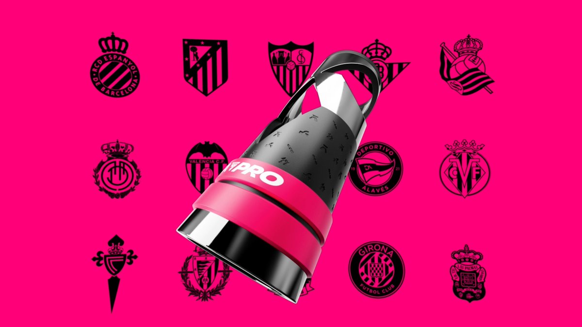 VUELVE LA MEJOR LIGA DEL MUNDO, VUELVE #LALIGAFCPro ๐ฎ 38 EQUIPOS, 1 SOLO OBJETIVO ๐ EL VIAJE COMIENZA AHORA ๐