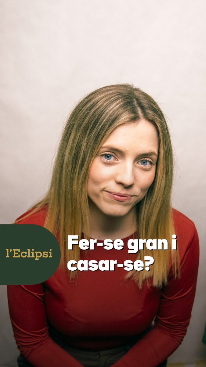 👰🏼 Fer-se gran i casar-se: les dues desil·lusions de Juliana Canet! No et perdis “L’eclipsi”, ja disponible a la plataforma 3Cat 💥 #Eclipsi3Cat Roger Escapa