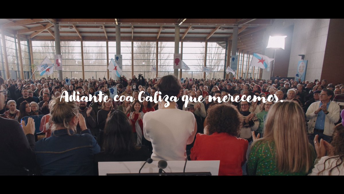 ADIANTE COA GALIZA QUE MERECEMOS O cambio é o motor da historia e ese momento tomou forza o #18F. Contigo construiremos unha Galiza onde os anceios serán feitos e as ideas realidades. #CambioGalegoEnMarcha