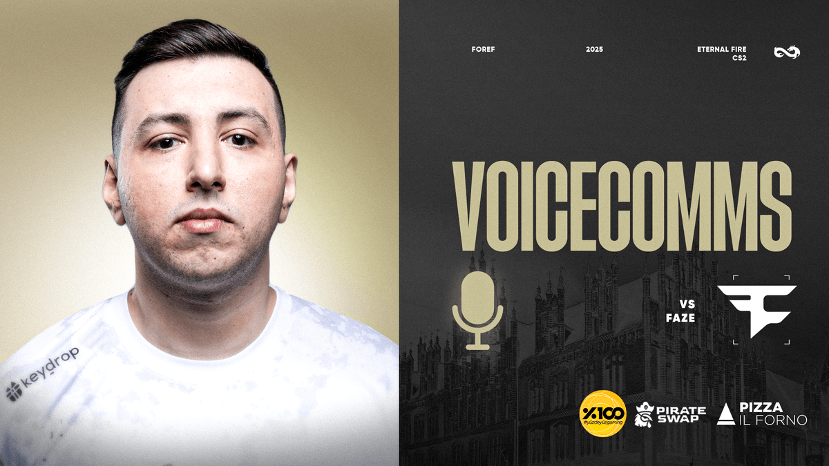 A Quarter-Final story. 👀 Voicecomms from our IEM Katowice 2025 match against FaZe are now live on our YouTube channel! 🔥 #forEF | #yüzdeyüzgaming