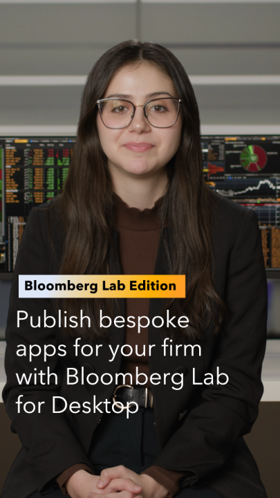 Take your Bloomberg Anywhere subscription to the next level. 🚀 Convert your proprietary financial strategies into an interactive app published to colleagues with Bloomberg Lab for Desktop on the Bloomberg Terminal. 🖥️ #BloombergProtips #BloombergLab