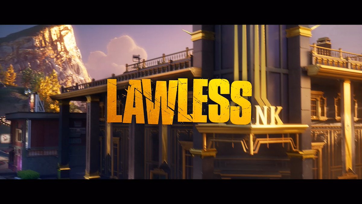 Run amok in Crime City - gold vaults, Rocket Drills, and so much mayhem. Here’s a first look at Chapter 6 Season 2: LAWLESS arriving this Friday!